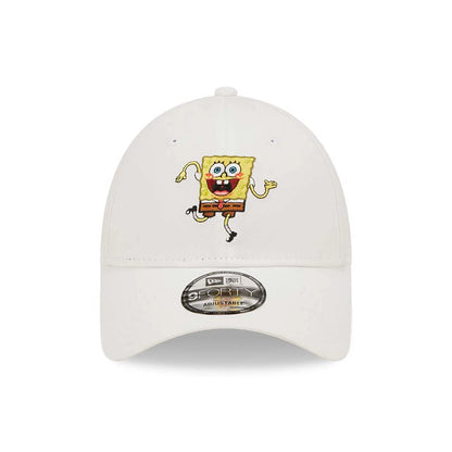 Cappellino 9FORTY regolabile Spongebob Squarepants Nickelodeon Bianco