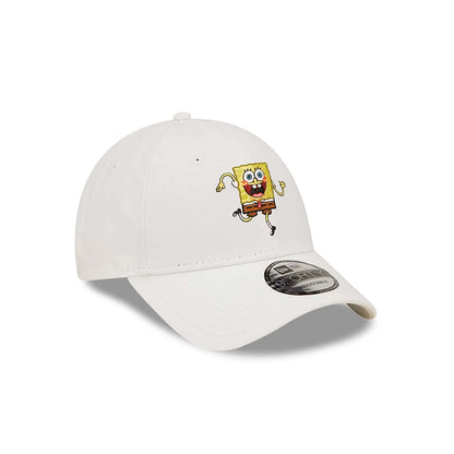 Cappellino 9FORTY regolabile Spongebob Squarepants Nickelodeon Bianco